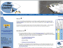 Tablet Screenshot of fishingcoaches.org